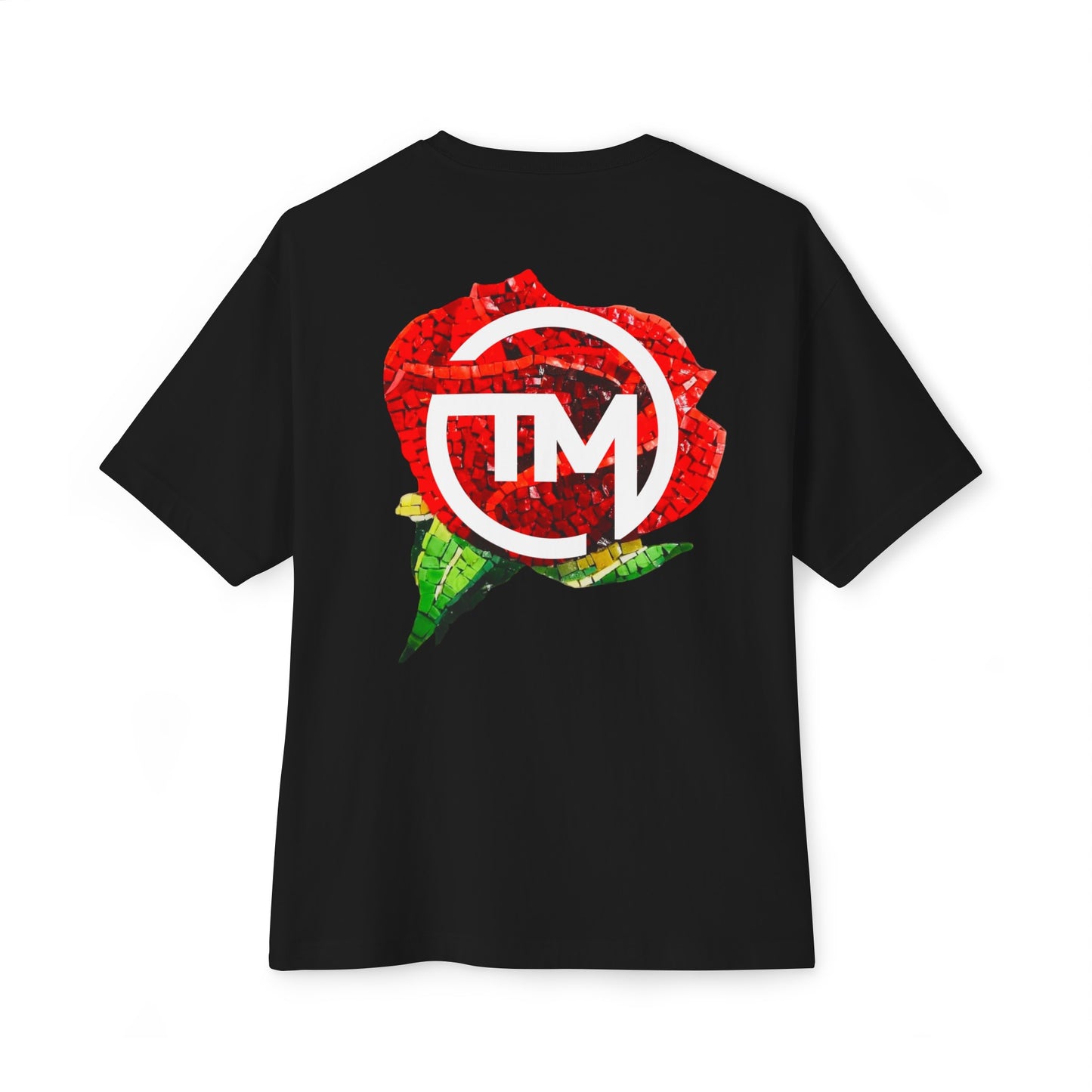 TERRA MOSAIC 'Mosaic Rose' Oversized Tee