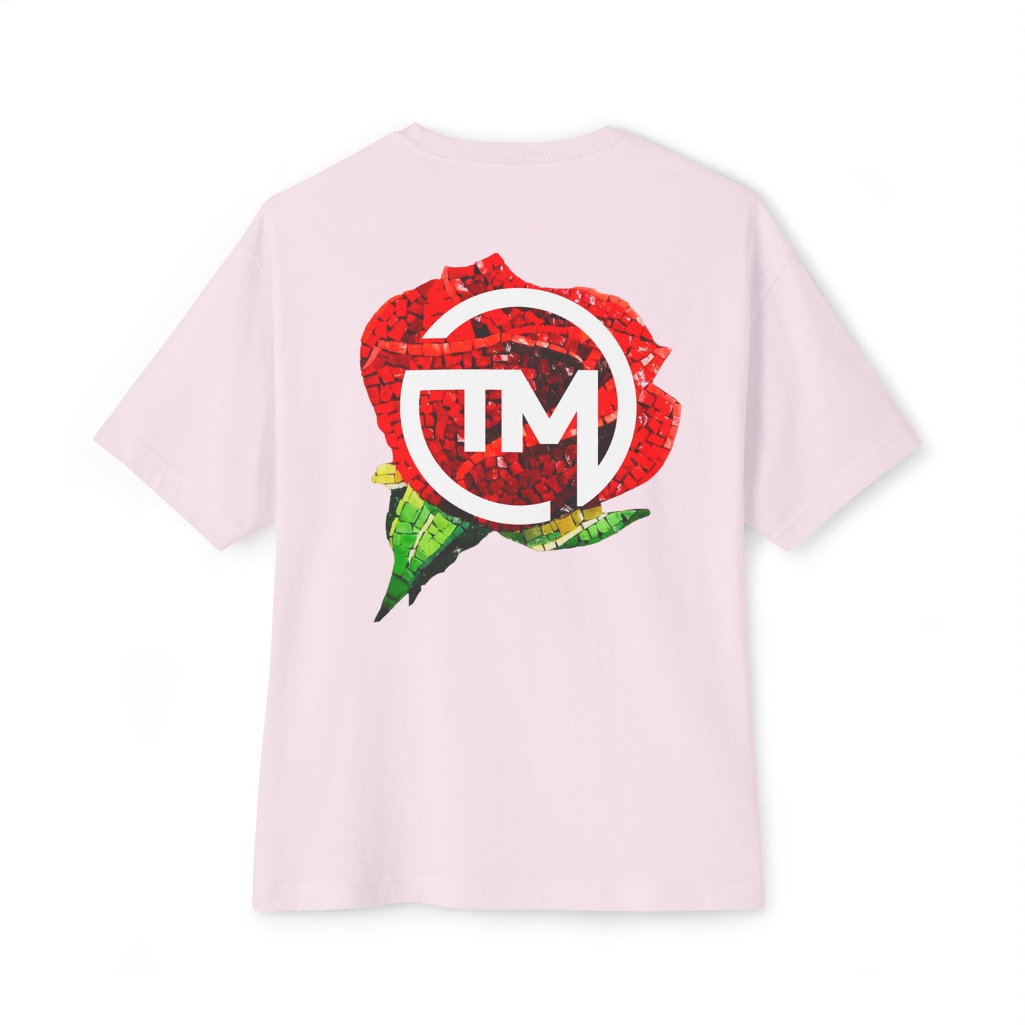 TERRA MOSAIC 'Mosaic Rose' Oversized Tee