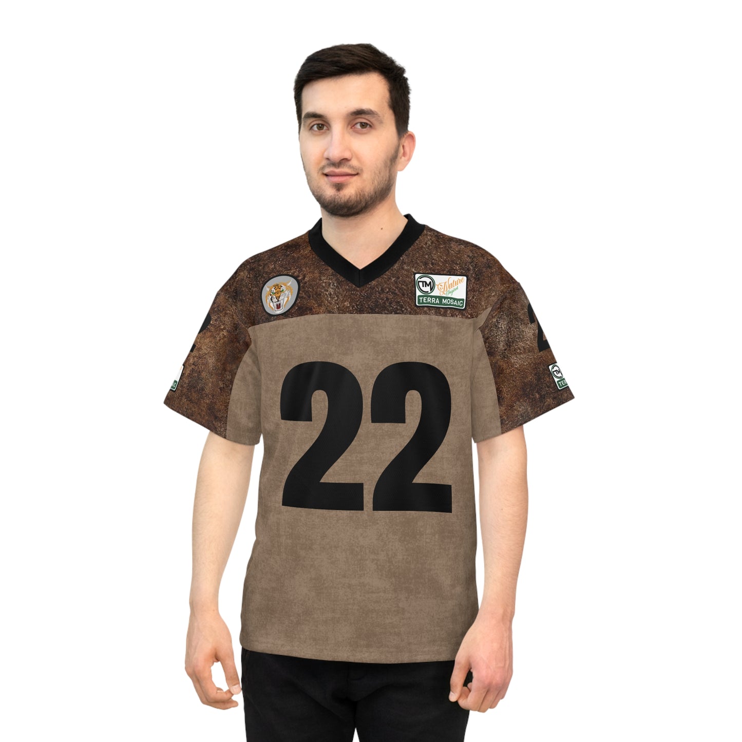 Terra Mosaic 'Earth Origin' Unisex Football Jersey