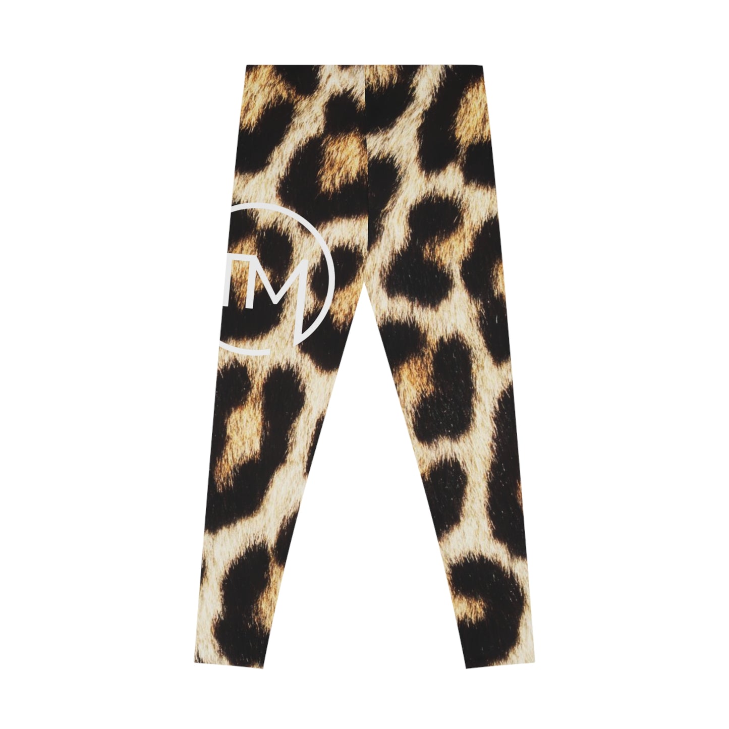 Large Leopard Print Stretchy Leggings