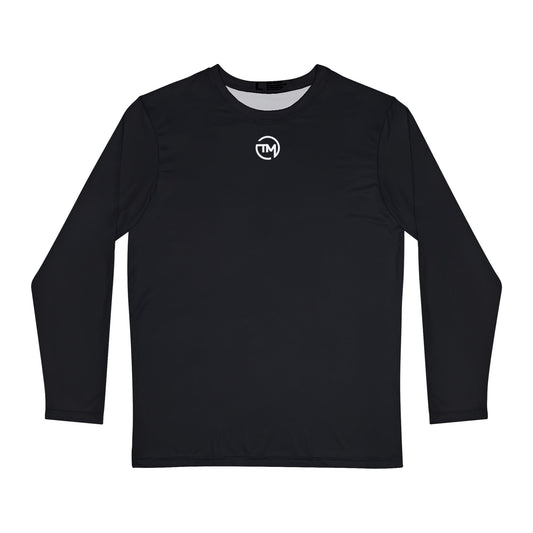 TM 'Smooth Comfort' Men's Long Sleeve Shirt Black