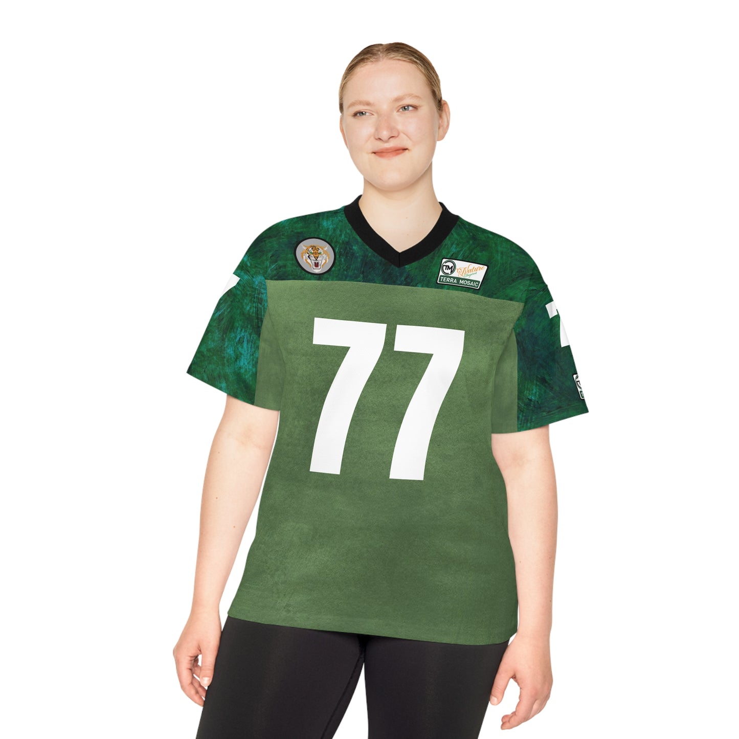 Terra Mosaic 'Nature Core' Unisex Football Jersey