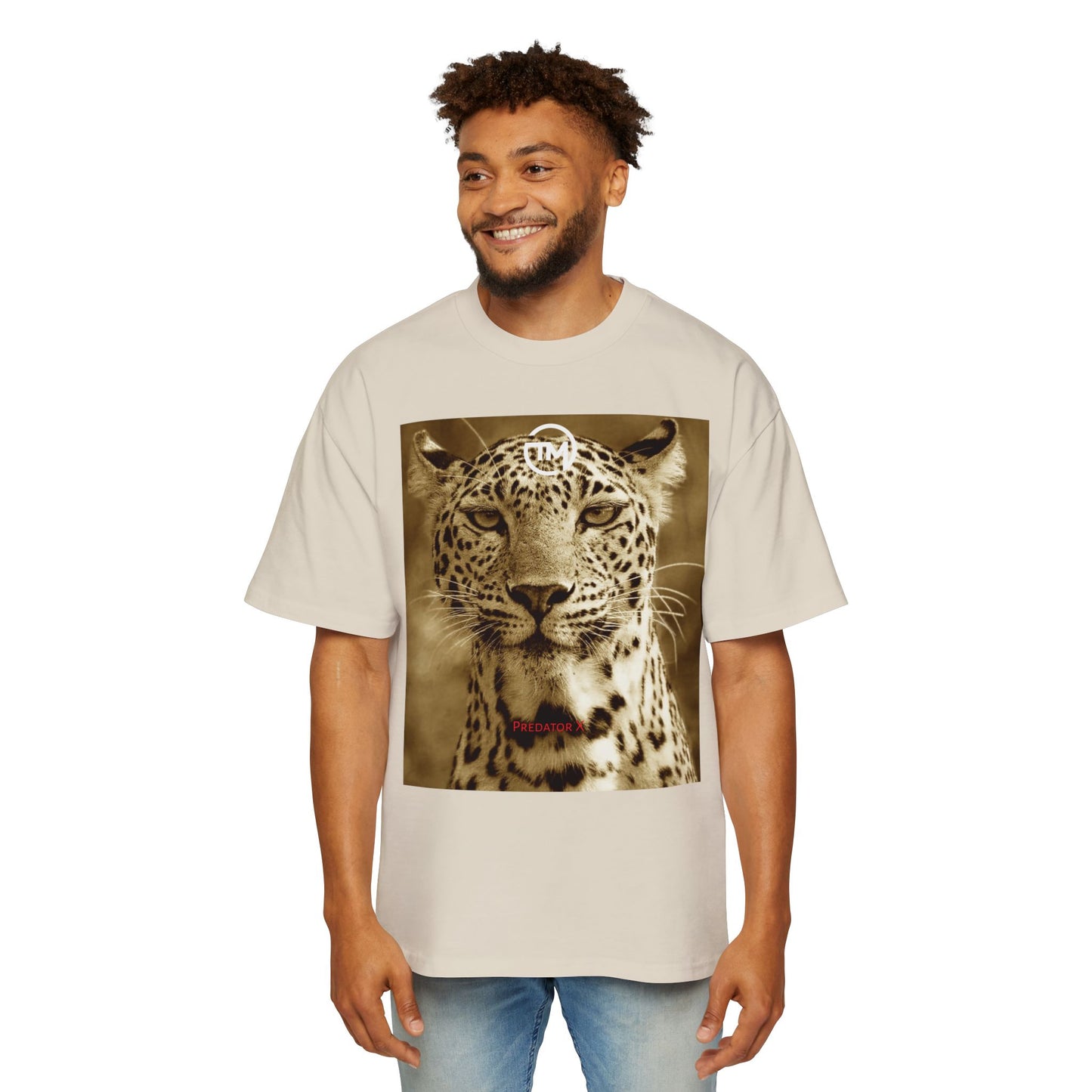 TM 'Predator X' Men's Heavy Oversized Tee