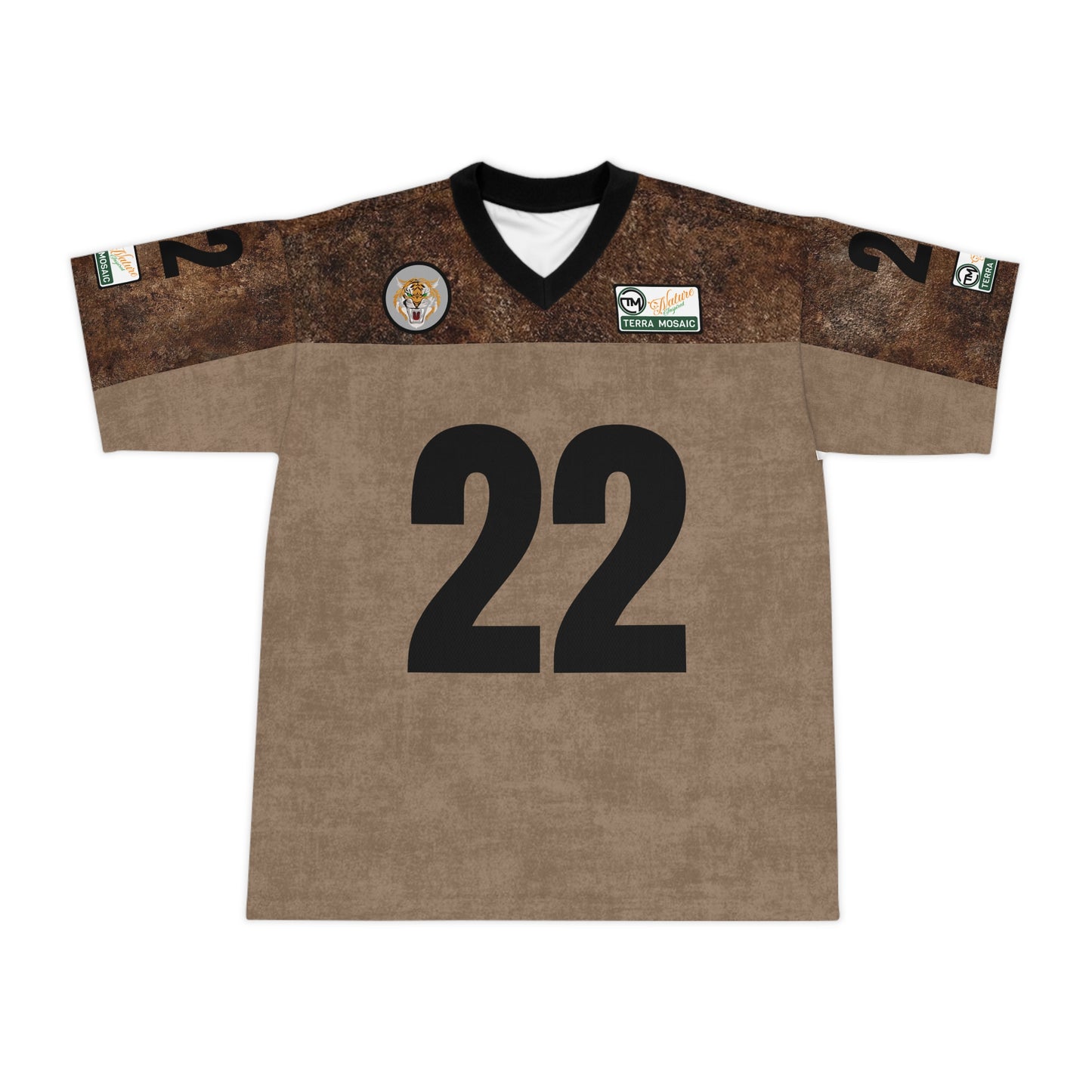 Terra Mosaic 'Earth Origin' Unisex Football Jersey