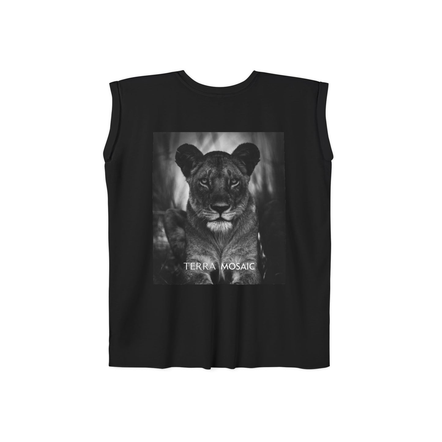 TM 'Queen of the Wild' Women’s Flowy Rolled Cuffs Muscle Tee